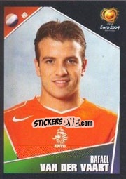 Cromo Rafael van der Vaart - UEFA Euro Portugal 2004 n. 325 - Panini