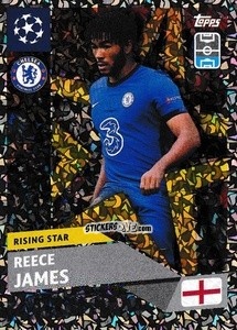 Figurina Reece James (Chelsea Fc) - UEFA Champions League 2020-2021 n. RS6 - Topps