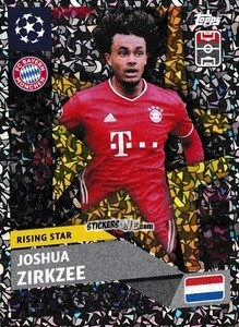 Cromo Joshua Zirkzee (Fc Bayern München) - UEFA Champions League 2020-2021 n. RS10 - Topps