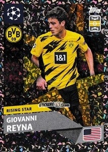 Cromo Giovanni Reyna (Borussia Dortmund) - UEFA Champions League 2020-2021 n. RS11 - Topps