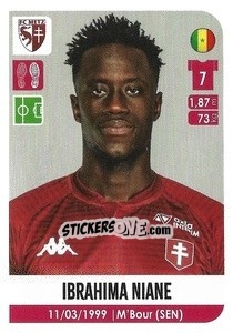 Cromo Ibrahima Niane - FOOT 2020-2021 n. 264 - Panini