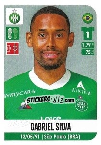 Figurina Gabriel Silva - FOOT 2020-2021 n. 485 - Panini