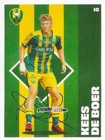 Cromo Kees de Boer - Eredivisie 2020-2021 n. 10 - Ah