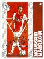 Figurina Noussair Mazraoui - Eredivisie 2020-2021 n. 15 - Ah