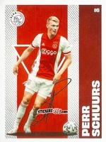 Figurina Perr Schuurs - Eredivisie 2020-2021 n. 16 - Ah
