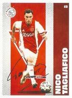 Sticker Nico Tagliafico - Eredivisie 2020-2021 n. 18 - Ah
