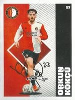 Figurina Orkun Kokcu - Eredivisie 2020-2021 n. 57 - Ah
