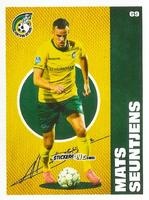 Cromo Mats Seuntjens - Eredivisie 2020-2021 n. 69 - Ah