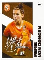 Cromo Merel van Dongen - Eredivisie 2020-2021 n. 112 - Ah
