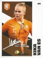 Sticker Kika van Es - Eredivisie 2020-2021 n. 114 - Ah