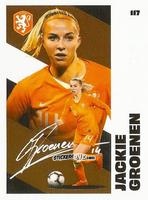 Cromo Jackie Groenen - Eredivisie 2020-2021 n. 117 - Ah