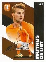 Cromo Matthijs de Ligt - Eredivisie 2020-2021 n. 129 - Ah