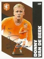 Cromo Donny van de Beek - Eredivisie 2020-2021 n. 137 - Ah