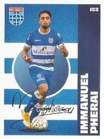 Figurina Immanuel Pherai - Eredivisie 2020-2021 n. 153 - Ah