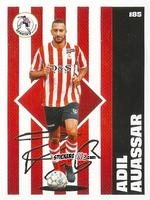 Sticker Adil Auassar - Eredivisie 2020-2021 n. 185 - Ah