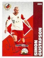 Sticker Simon Gustafson - Eredivisie 2020-2021 n. 209 - Ah