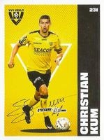 Figurina Christian Kum - Eredivisie 2020-2021 n. 231 - Ah