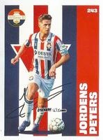 Cromo Jordens Peters - Eredivisie 2020-2021 n. 243 - Ah