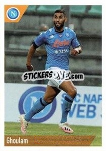Cromo Ghoulam - SSC Napoli 2020-2021 n. 68 - Erredi Galata Edizioni