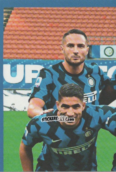 Sticker Team - F.c. Inter 2020-2021 n. 2 - Euro Publishing