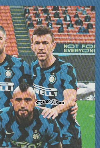 Sticker Team - F.c. Inter 2020-2021 n. 5 - Euro Publishing