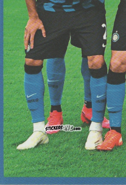 Sticker Team - F.c. Inter 2020-2021 n. 6 - Euro Publishing