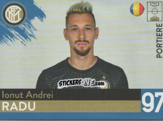 Sticker Ionut Radu - F.c. Inter 2020-2021 n. 13 - Euro Publishing