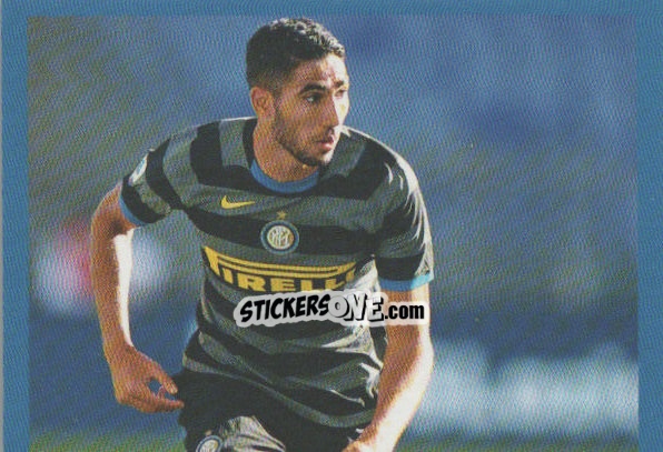 Figurina Hakimi - F.c. Inter 2020-2021 n. 40 - Euro Publishing
