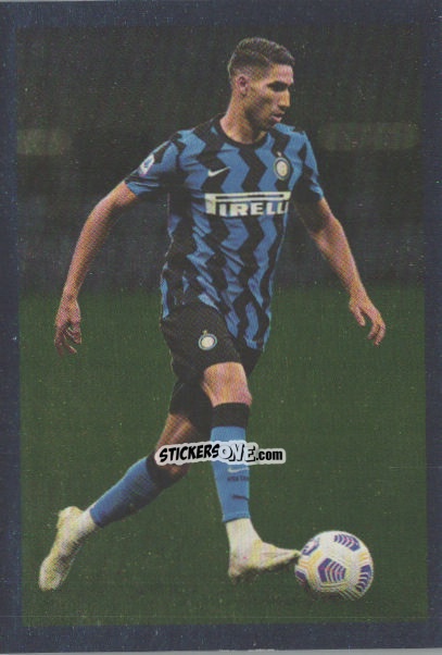 Figurina Hakimi - F.c. Inter 2020-2021 n. 42 - Euro Publishing