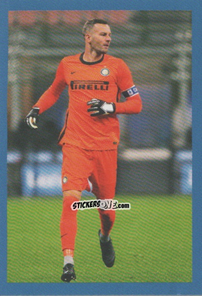 Figurina Handanovic - F.c. Inter 2020-2021 n. 68 - Euro Publishing