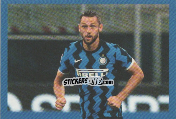 Figurina De Vrij - F.c. Inter 2020-2021 n. 86 - Euro Publishing