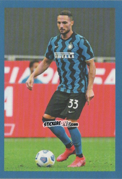 Figurina D'Ambrosio - F.c. Inter 2020-2021 n. 103 - Euro Publishing