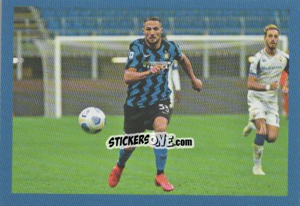 Figurina D'Ambrosio - F.c. Inter 2020-2021 n. 105 - Euro Publishing