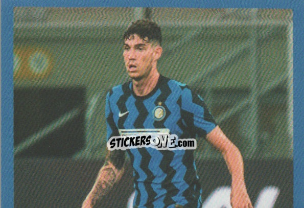 Sticker Bastoni - F.c. Inter 2020-2021 n. 117 - Euro Publishing