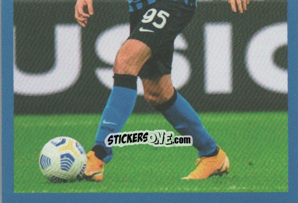 Sticker Bastoni - F.c. Inter 2020-2021 n. 118 - Euro Publishing