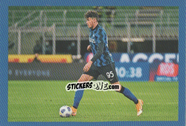 Sticker Bastoni - F.c. Inter 2020-2021 n. 120 - Euro Publishing