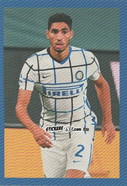 Figurina Hakimi - F.c. Inter 2020-2021 n. 125 - Euro Publishing