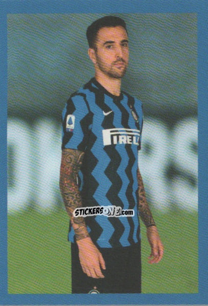 Sticker Vecino - F.c. Inter 2020-2021 n. 131 - Euro Publishing