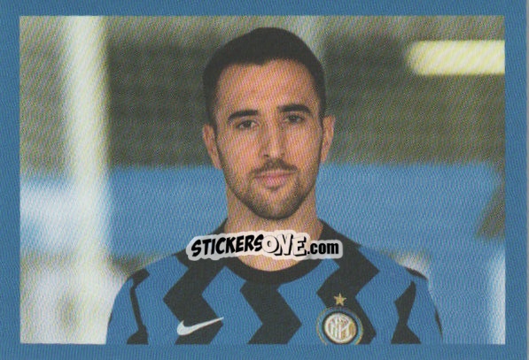 Sticker Vecino - F.c. Inter 2020-2021 n. 134 - Euro Publishing