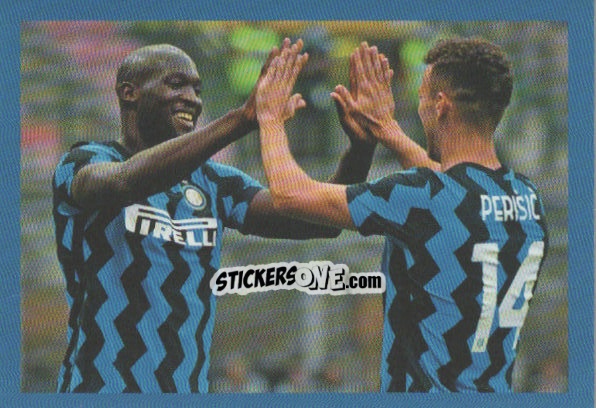 Figurina Perisic - F.c. Inter 2020-2021 n. 144 - Euro Publishing