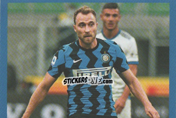 Figurina Eriksen - F.c. Inter 2020-2021 n. 161 - Euro Publishing