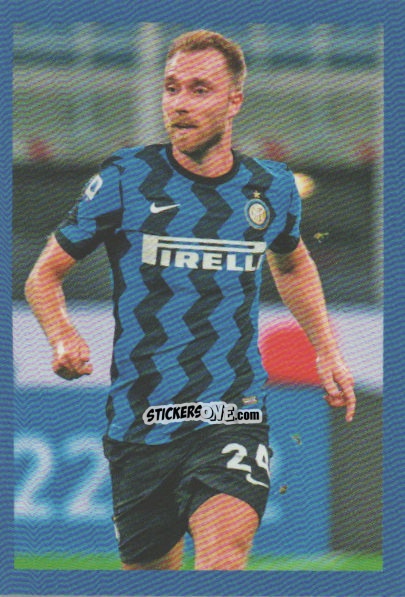 Figurina Eriksen - F.c. Inter 2020-2021 n. 165 - Euro Publishing