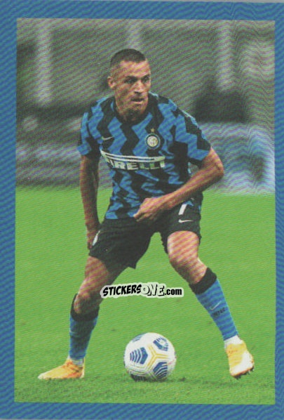 Figurina Sanchez - F.c. Inter 2020-2021 n. 176 - Euro Publishing