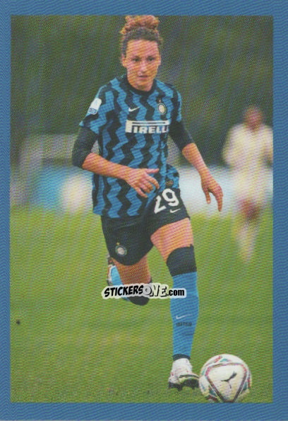 Figurina Prima Squadra Femminile - F.c. Inter 2020-2021 n. 198 - Euro Publishing