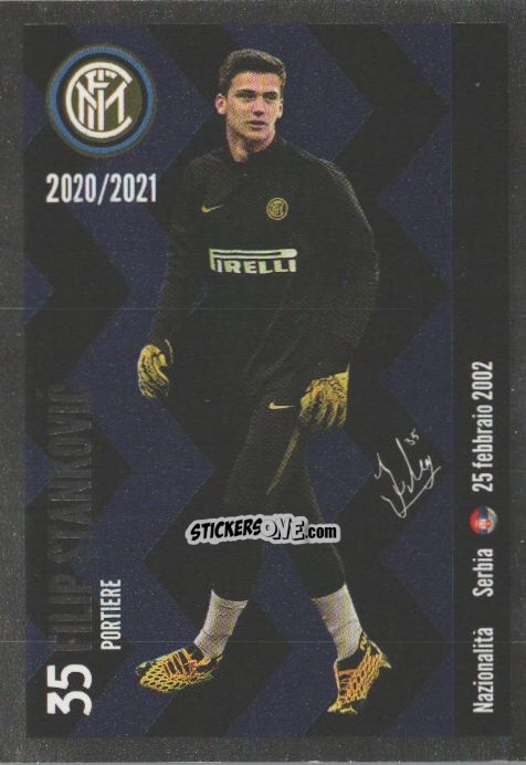 Figurina Stankovic - F.c. Inter 2020-2021 n. I4 - Euro Publishing