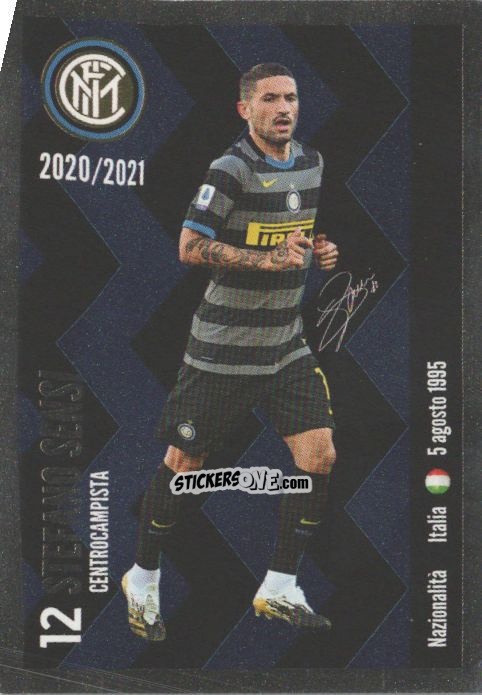 Sticker Sensi - F.c. Inter 2020-2021 n. I16 - Euro Publishing