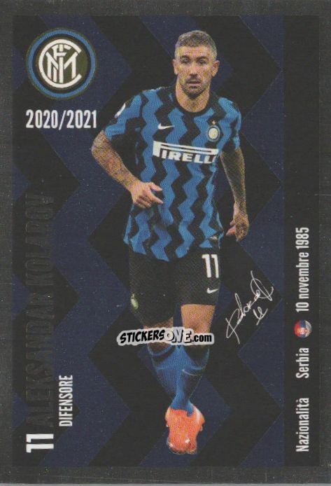 Figurina Perisic - F.c. Inter 2020-2021 n. I17 - Euro Publishing