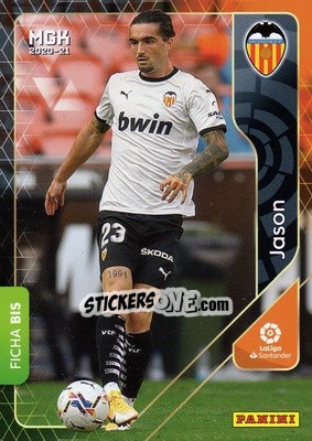 Figurina Jason - Liga 2020-2021. Megacracks n. 298bis - Panini