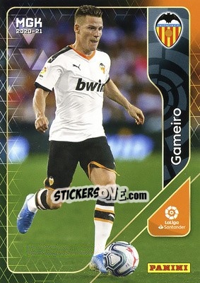 Figurina Gameiro - Liga 2020-2021. Megacracks n. 304 - Panini