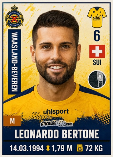 Sticker Leonardo Bertone